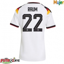 Camiseta Alemania David Raum #22 Primera Equipación para mujer Mundial 2026 manga corta